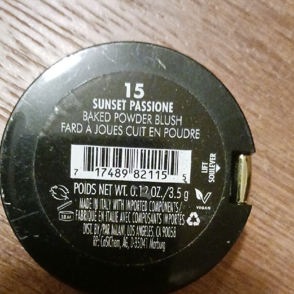 Sunset Passione Baked Powder Blush